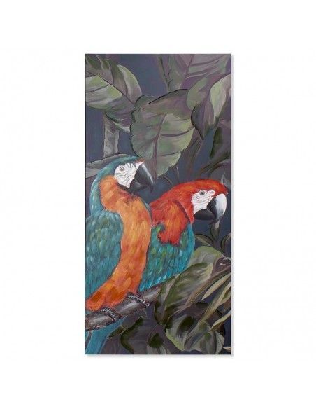 SET TRES CUADROS LORO PAPAGAYO 190x270