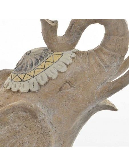 ELEFANTE CON COLMILLOS DE RESINA