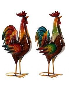 FIGURA GALLO METAL 44x20