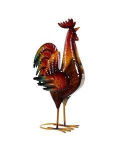 FIGURA GALLO METAL 44x20 2