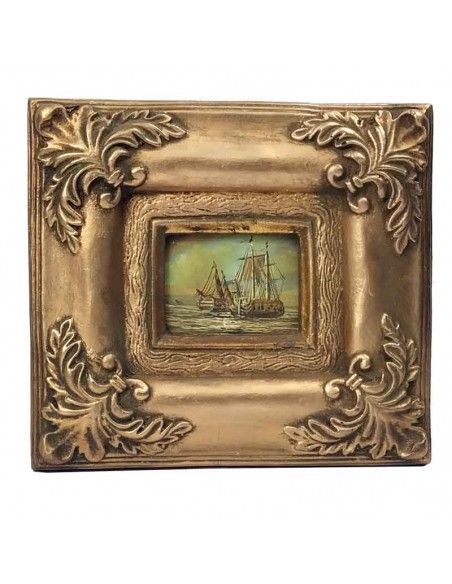 CUADROS CLASICOS BARCO 21x23