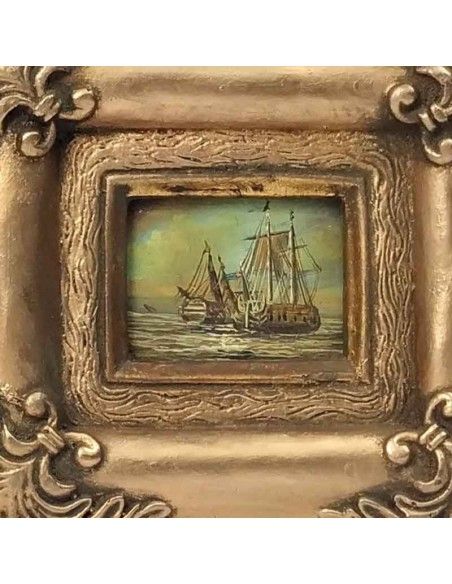 CUADROS CLASICOS BARCO 21x23