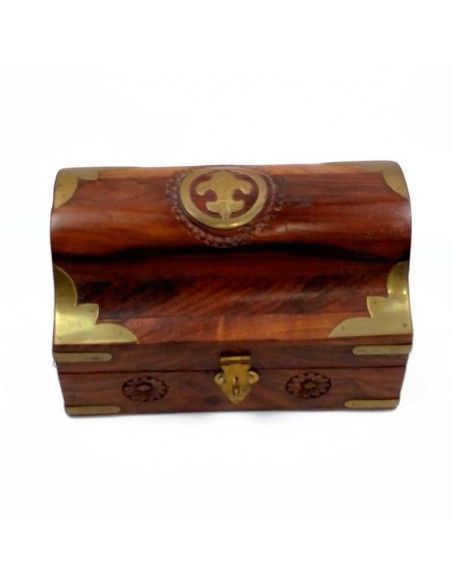 CAJA FLOR DE LIS 10x17