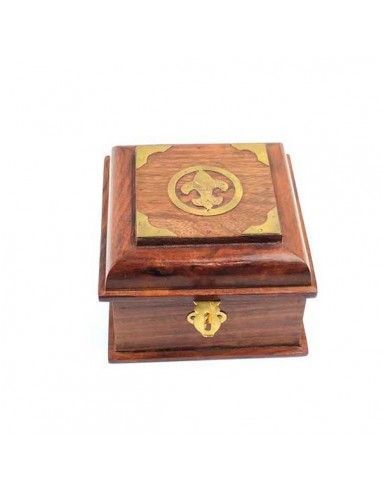 CAJA FLOR DE LIS 10x17