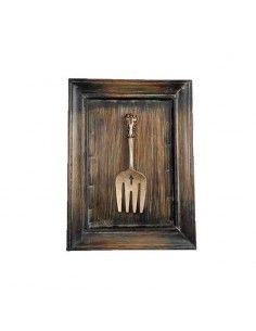 CUADRO DE TENEDOR VINTAGE 33X25