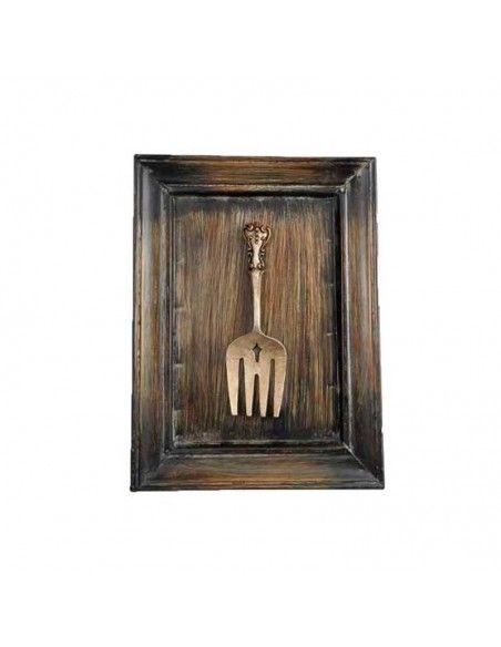 CUADRO DE TENEDOR VINTAGE 33X25