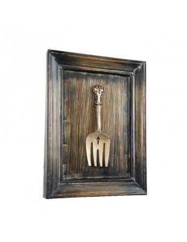 CUADRO DE TENEDOR VINTAGE 33X25