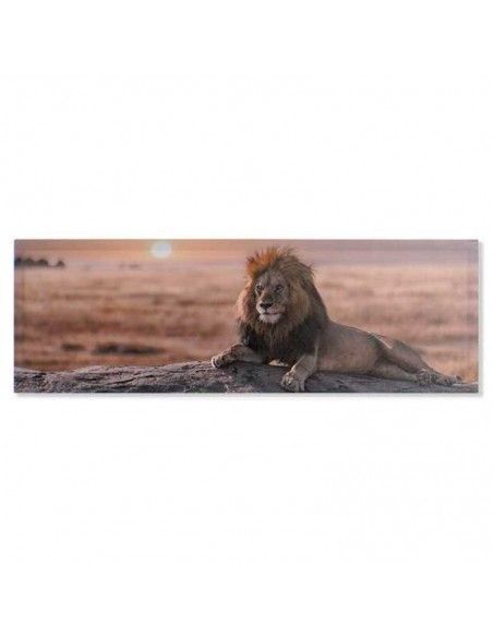 SET CUADRO ANIMALES SALVAJES 30X90
