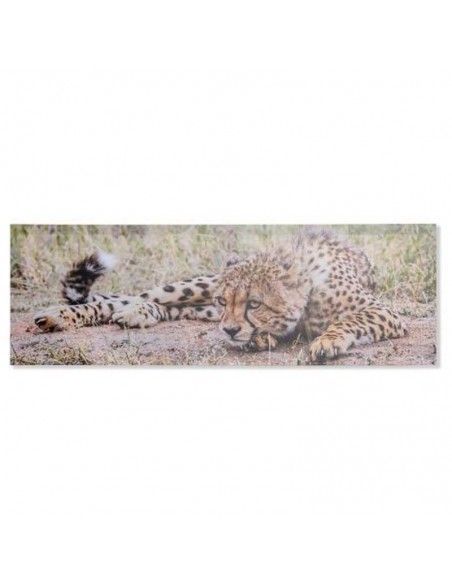 SET CUADRO ANIMALES SALVAJES 30X90
