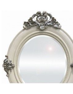 ESPEJO BLANCO - PLATA 104x80 2