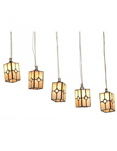 COLGANTE DE TECHO TIFFANY TRES