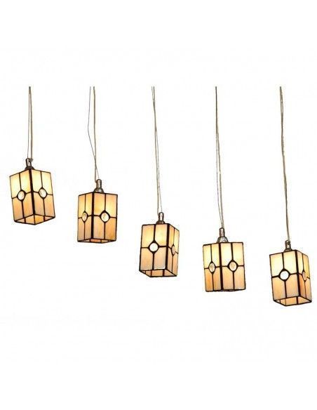 COLGANTE DE TECHO TIFFANY TRES