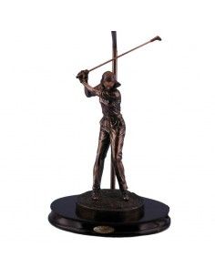 LAMPARA DE SOBREMESA CON FIGURA JUGADORA GOLF 65 CM 2