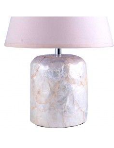 LAMPARA DE SOBREMESA CREMA 38x23 2