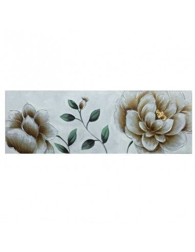 CUADRO EN LIENZO FLOR GRANDE 50x150