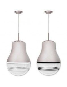 COLGANTE DE TECHO SERIE ARIES ÁCIDO/NEGRO/BLANCO/TRANSP