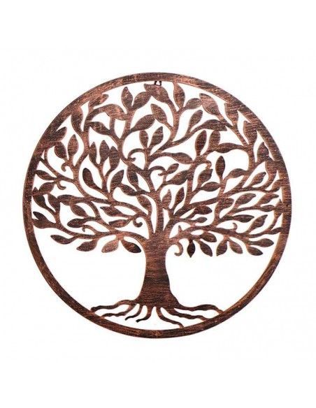 DECORATIVO PARED METAL ARBOL 60X60
