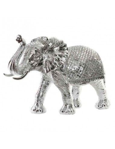 FIGURA ELEFANTE PLATEADO 50x70