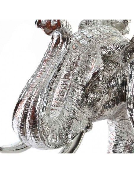 FIGURA ELEFANTE PLATEADO 50x70