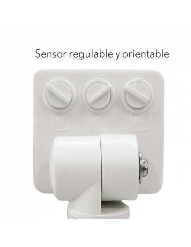 PROYECTOR KOLYMA 20W LED C/SENSOR BLANCO