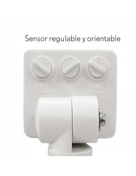 PROYECTOR KOLYMA 20W LED C/SENSOR BLANCO