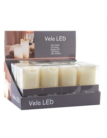 VELA LED PVC LUZ MOVIMIENTO