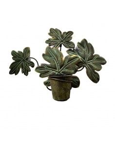 DECORATIVO PARED METAL FLORES 56x80