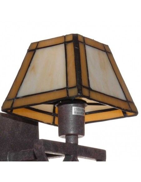 APLIQUE DE INTERIOR DE TIFFANY 42x16