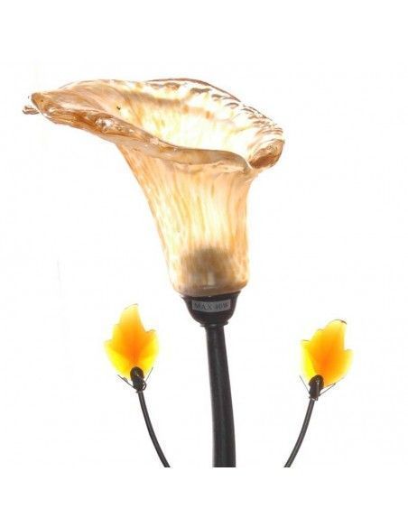 LAMPARA APLIQUE SILVESTRE TULIPA FLOR 37x12