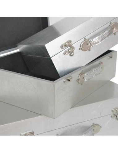 CAJA DE MADERA SET DE TRES