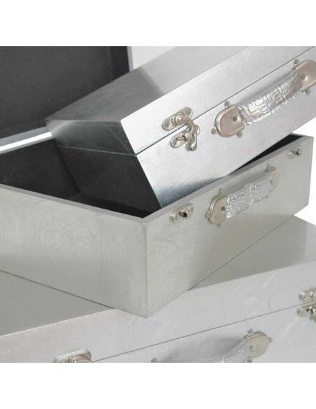 CAJA DE MADERA SET DE TRES
