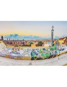 SET CUADRO LIENZO  BARCELONA50x120 2