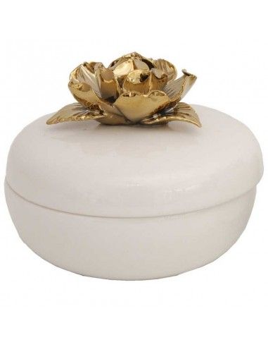 SET CAJAS FLEUR MAGNOLIA ORO PLATA 6x8