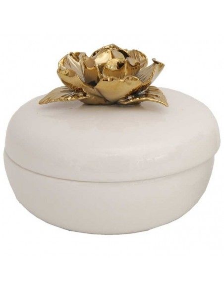 SET CAJAS FLEUR MAGNOLIA ORO PLATA 6x8
