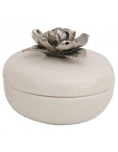 SET CAJAS FLEUR MAGNOLIA ORO PLATA 6x8
