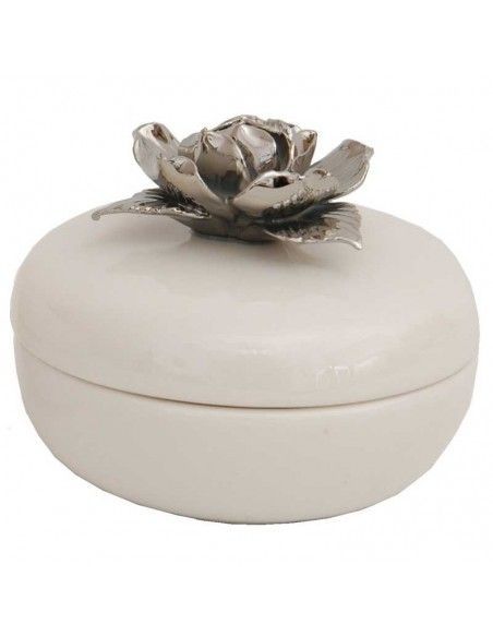 SET CAJAS FLEUR MAGNOLIA ORO PLATA 6x8
