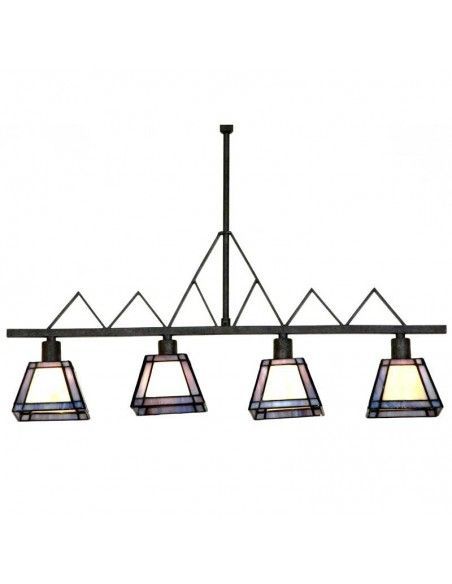 PLAFON DE TECHO TIFFANY CREMA