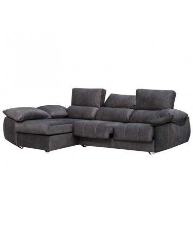 SOFA CHAISSE LONGUE BLACK