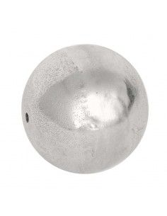 BOLA DE DECORACION ACERO 12 cm