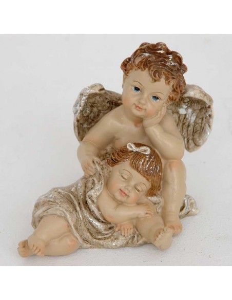 FIGURAS DE ANGELES SET DE CUATRO 8x11 cm