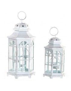 FAROLES  METAL SET DE DOS 40x20