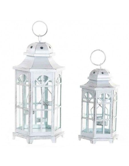 FAROLES  METAL SET DE DOS 40x20