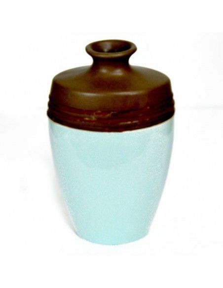JARRON DE CERAMICA CELESTE