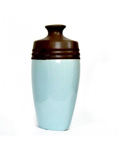 JARRON DE CERAMICA CELESTE