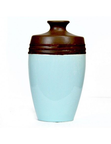 JARRON DE CERAMICA CELESTE