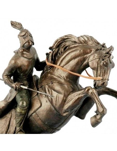 FIGURA CABALLERO MEDIEVAL 25x26
