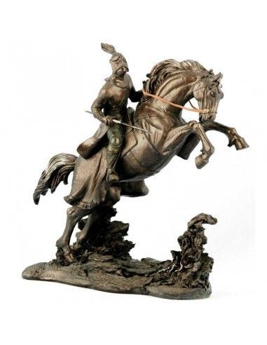 FIGURA CABALLERO MEDIEVAL 25x26