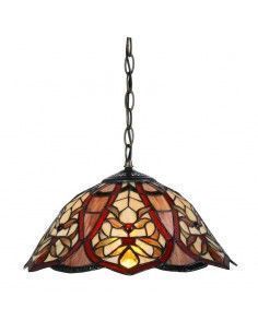 COLGANTE DE TECHO TIFFANY FLORES