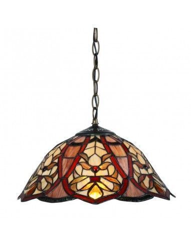 COLGANTE DE TECHO TIFFANY FLORES