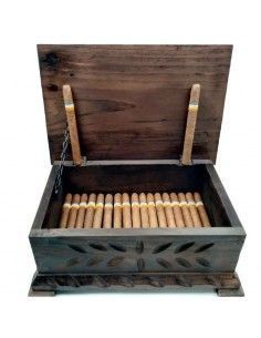CAJA DE MADERA MAPAMUNDI 18x41 2